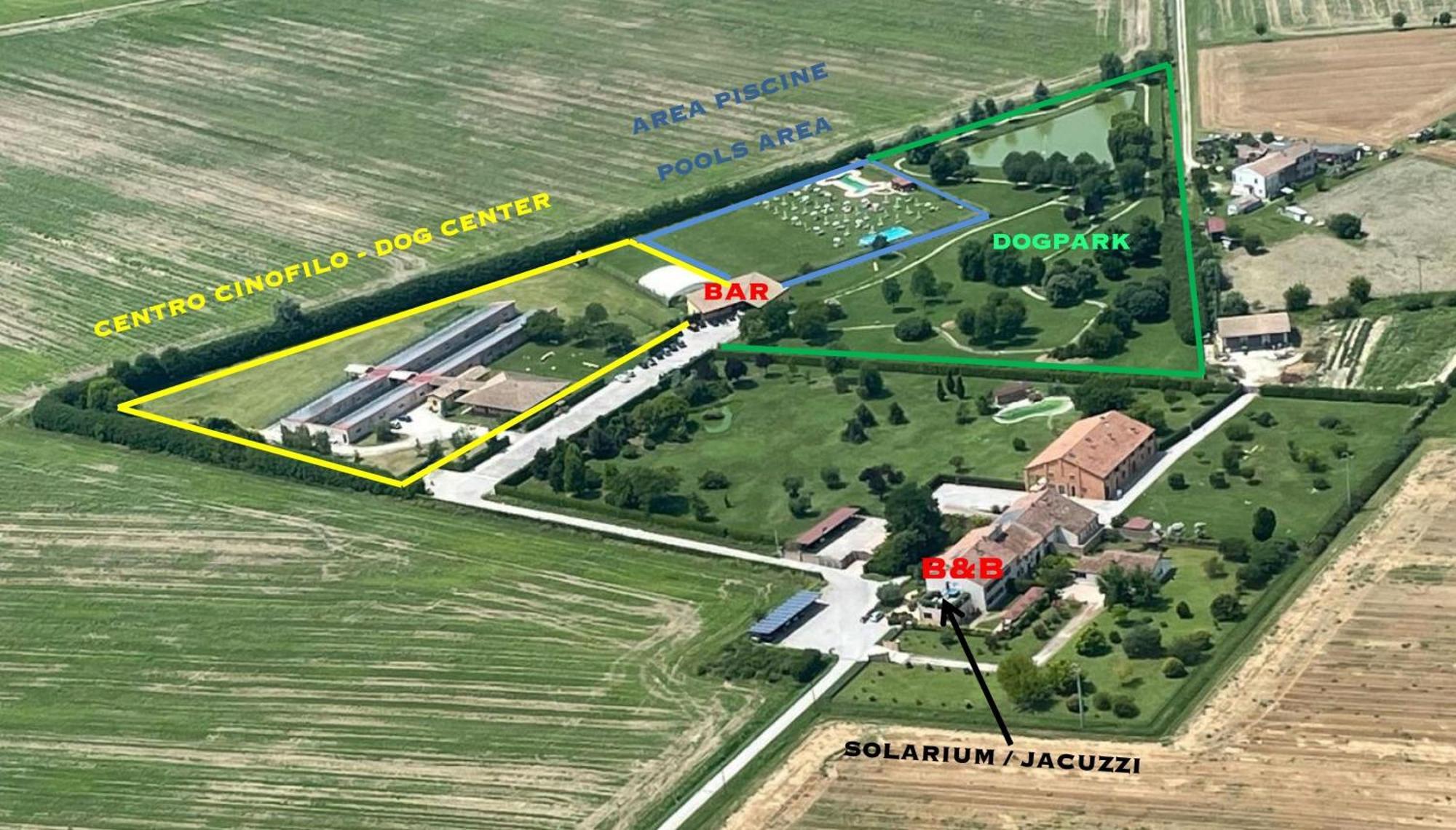 Agriturismo Delizia D'Este Francolino Экстерьер фото